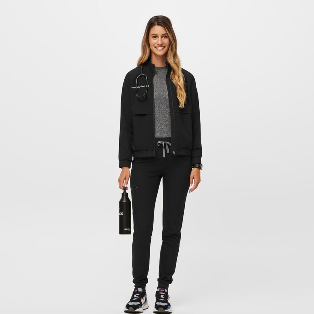 Figs Sydney Scrub Jacket